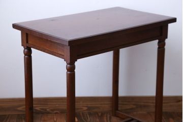 レトロ家具　昭和レトロ　サイドテーブル(2)