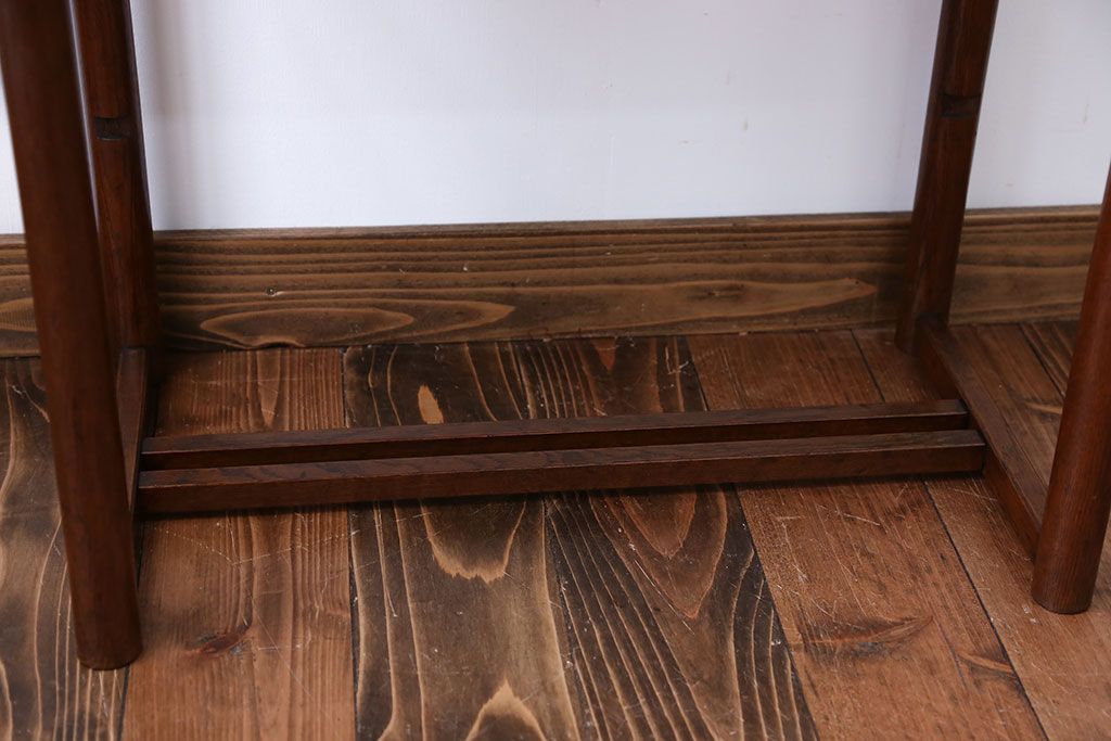 レトロ家具　昭和レトロ　サイドテーブル(2)