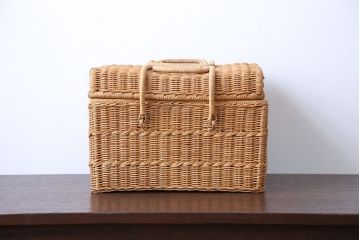 アンティーク雑貨　昭和レトロ　かわいいバスケット