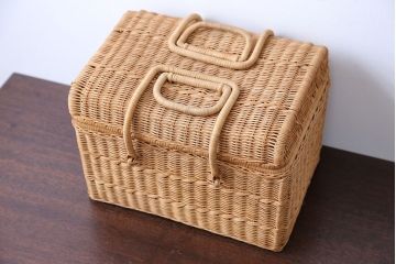 アンティーク雑貨　昭和レトロ　かわいいバスケット