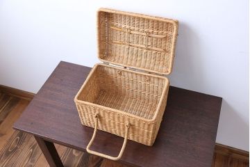 アンティーク雑貨　昭和レトロ　かわいいバスケット