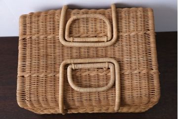 アンティーク雑貨　昭和レトロ　かわいいバスケット
