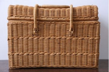 アンティーク雑貨　昭和レトロ　かわいいバスケット