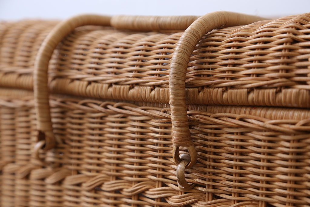 アンティーク雑貨　昭和レトロ　かわいいバスケット