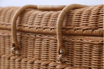 アンティーク雑貨　昭和レトロ　かわいいバスケット