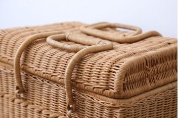 アンティーク雑貨　昭和レトロ　かわいいバスケット