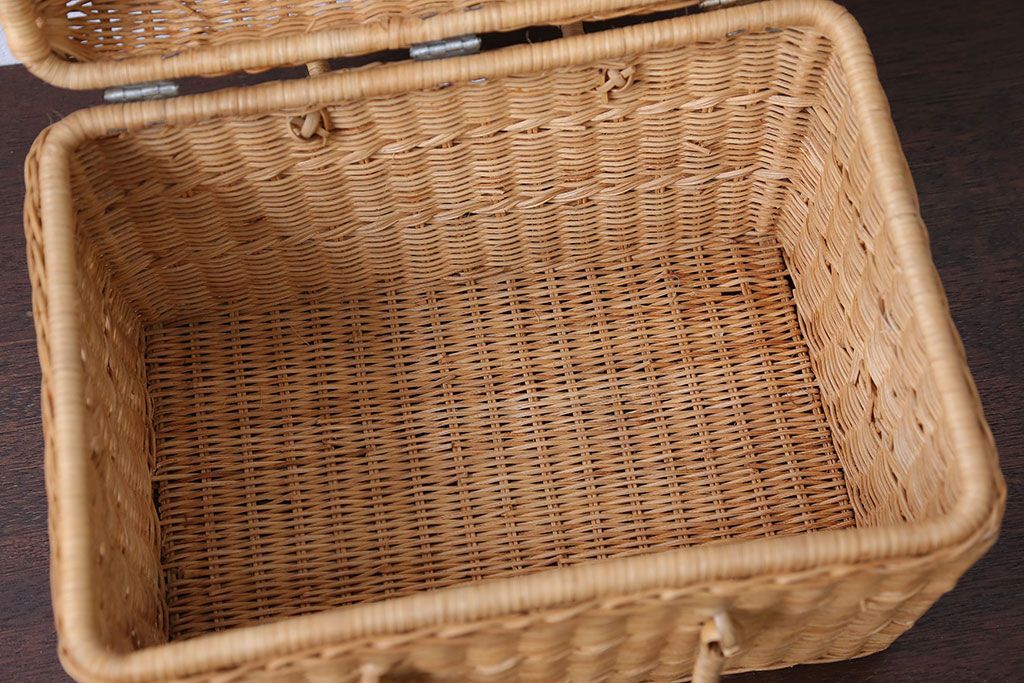 アンティーク雑貨　昭和レトロ　かわいいバスケット