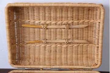 アンティーク雑貨　昭和レトロ　かわいいバスケット