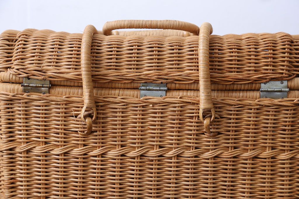 アンティーク雑貨　昭和レトロ　かわいいバスケット