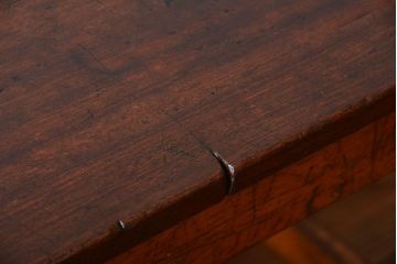 アンティーク家具　イギリスアンティーク　古い学校の作業台(1)