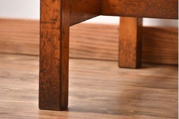 アンティーク家具　イギリスアンティーク　古い学校の作業台(1)