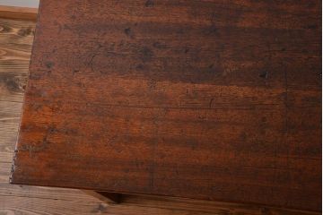 アンティーク家具　イギリスアンティーク　古い学校の作業台(2)