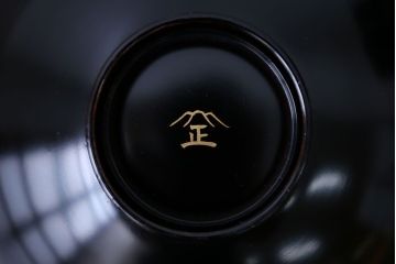 大正〜昭和初期 古い蒔絵の木製お椀 10客(漆器)　