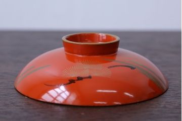 大正〜昭和初期 古い蒔絵の木製お椀 20客(漆器)　
