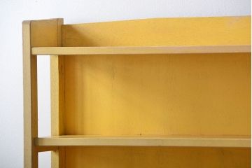 アンティーク家具　アンティーク　古いペンキの本棚(1)