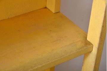 アンティーク家具　アンティーク　古いペンキの本棚(1)