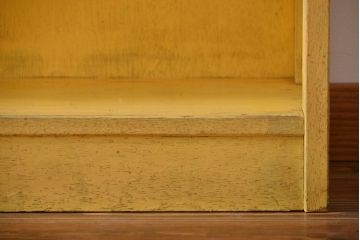 アンティーク家具　アンティーク　古いペンキの本棚(1)