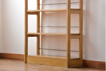 アンティーク家具　アンティーク　古いペンキの本棚(2)