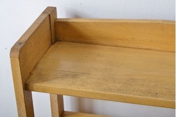 アンティーク家具　アンティーク　古いペンキの本棚(2)