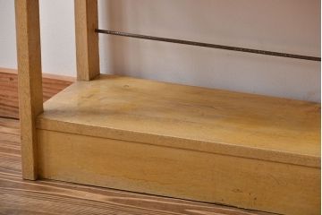 アンティーク家具　アンティーク　古いペンキの本棚(2)