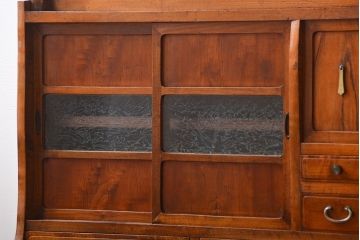 アンティーク家具　古民具・骨董　変わり型!茶箪笥