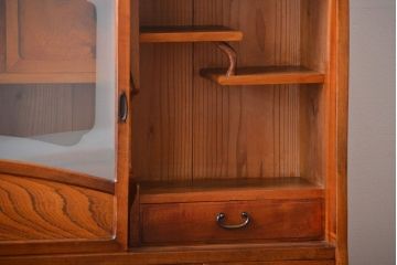 アンティーク家具　古民具・骨董　変わり型!茶箪笥