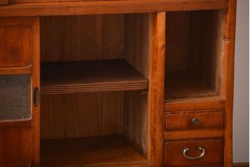 アンティーク家具　古民具・骨董　変わり型!茶箪笥