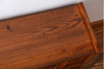 アンティーク家具　古民具・骨董　変わり型!茶箪笥