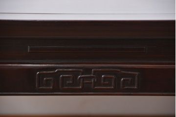 アンティーク家具　時代唐物　重厚な紫檀材座卓