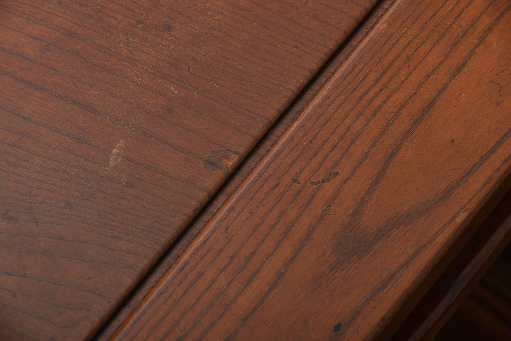 アンティーク家具　古民具・骨董　木目が細かい座卓