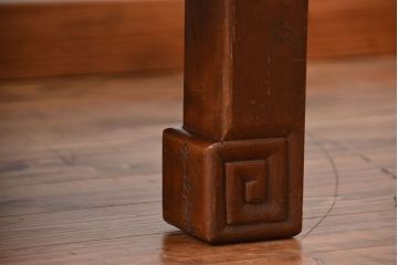 アンティーク家具　古民具・骨董　木目が細かい座卓