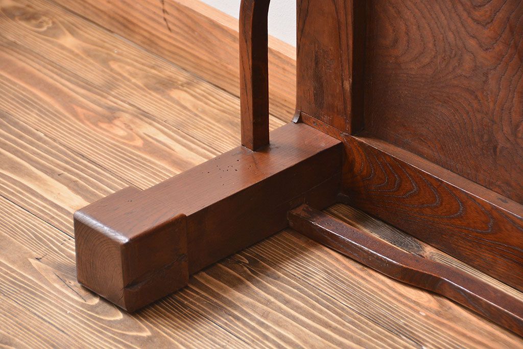 アンティーク家具　古民具・骨董　木目が細かい座卓