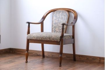 中古　カリモク　アームチェア(3)