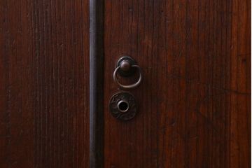 アンティーク家具　古民具・骨董　変わり型総桐箪笥