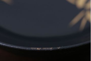 大正〜昭和初期 ふくら雀蒔絵の木製お椀 20客(漆器)