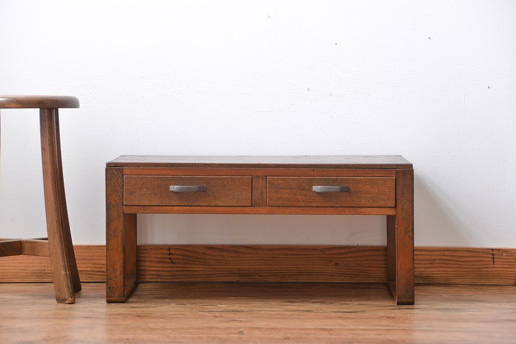 レトロ家具　昭和レトロ　小さな文机