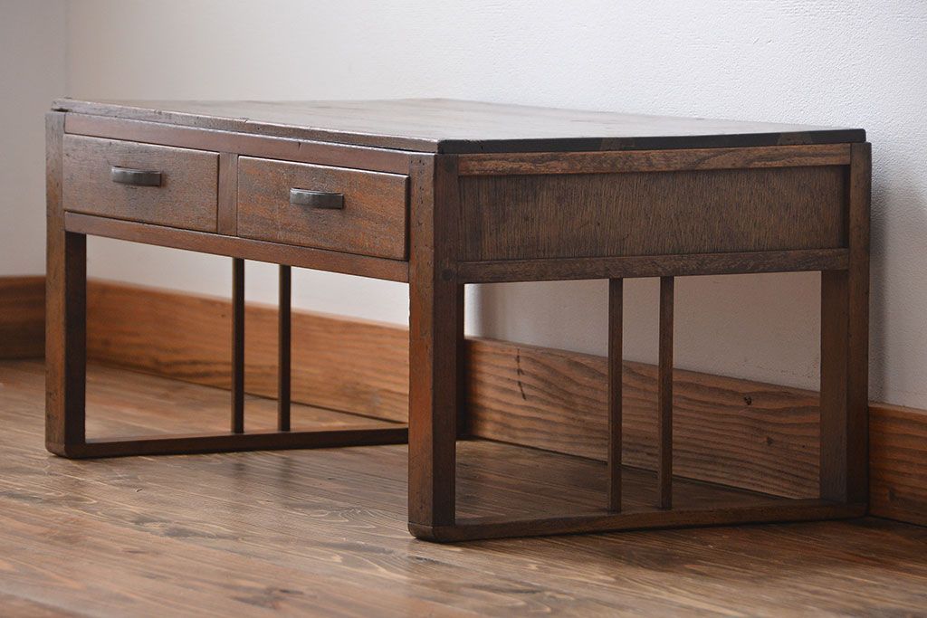 レトロ家具　昭和レトロ　小さな文机