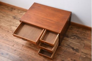 レトロ家具　 昭和レトロ　小さな片袖机