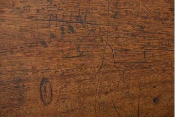 アンティーク家具　イギリスアンティーク　古い学校の作業台(4)