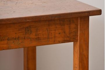 アンティーク家具　イギリスアンティーク　古い学校の作業台(4)