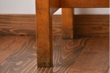 アンティーク家具　イギリスアンティーク　古い学校の作業台(4)