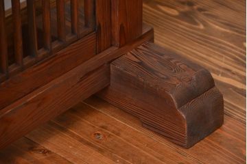 古民具・骨董　高級杉材の衝立
