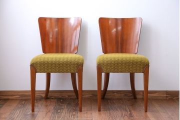 ヴィンテージ家具　イギリスビンテージ　ダイニングチェア2脚セット(1)