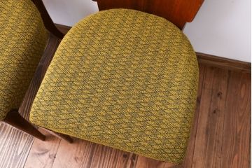 ヴィンテージ家具　イギリスビンテージ　ダイニングチェア2脚セット(1)