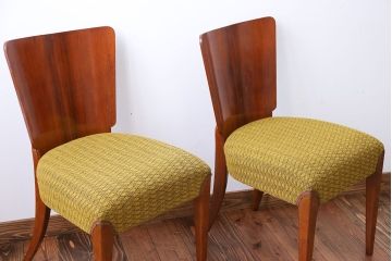 ヴィンテージ家具　イギリスビンテージ　ダイニングチェア2脚セット(2)