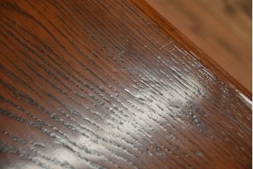 アンティーク家具　【オーク材・キャスター付きダイニングテーブル】イギリスアンティーク　オーク材　キャスター付きダイニングテーブル