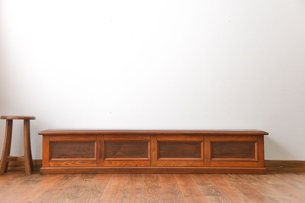 アンティーク家具　大正ロマン　お洒落なローボード