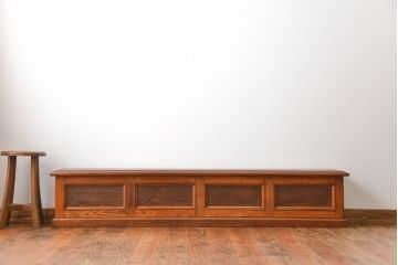 アンティーク家具　大正ロマン　お洒落なローボード