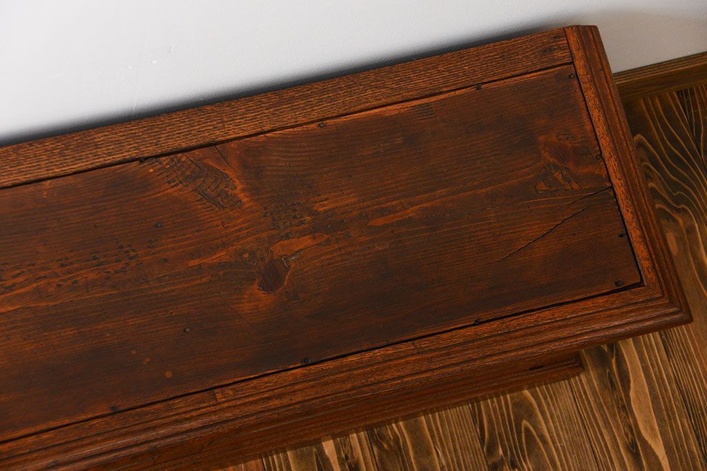 アンティーク家具　大正ロマン　お洒落なローボード