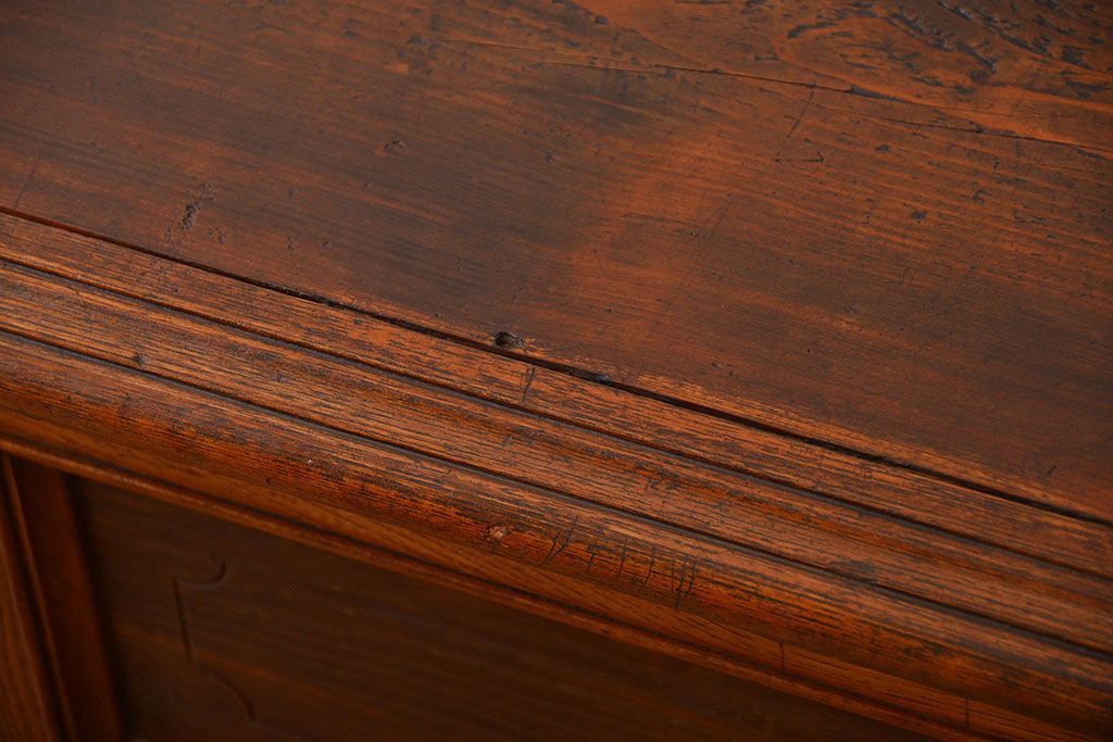 アンティーク家具　大正ロマン　お洒落なローボード